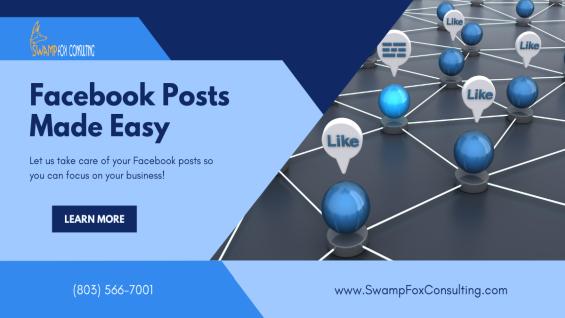Swamp Fox Consulting Facebook post management